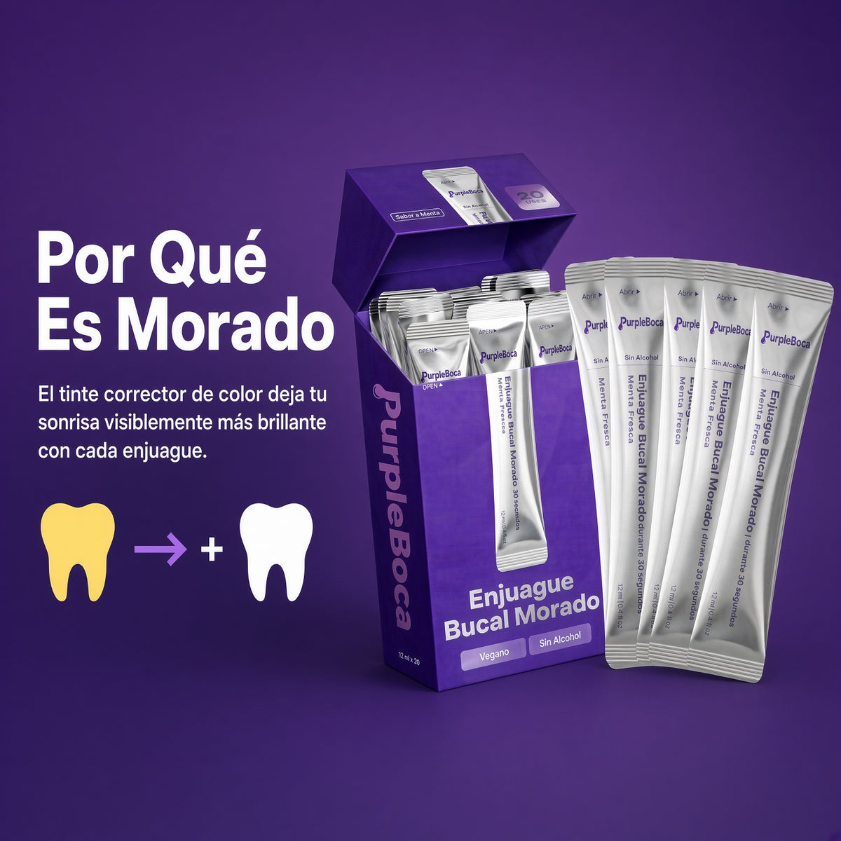 Enjuague Bucal Morado